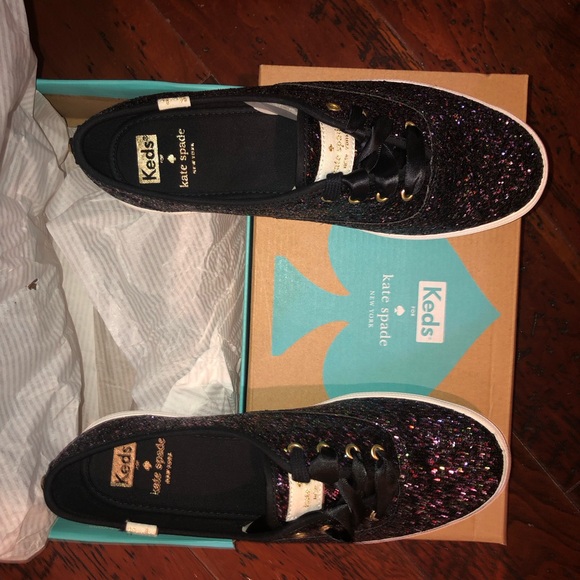 Keds x Kate Spade Glitter Sneakers - Picture 6 of 15